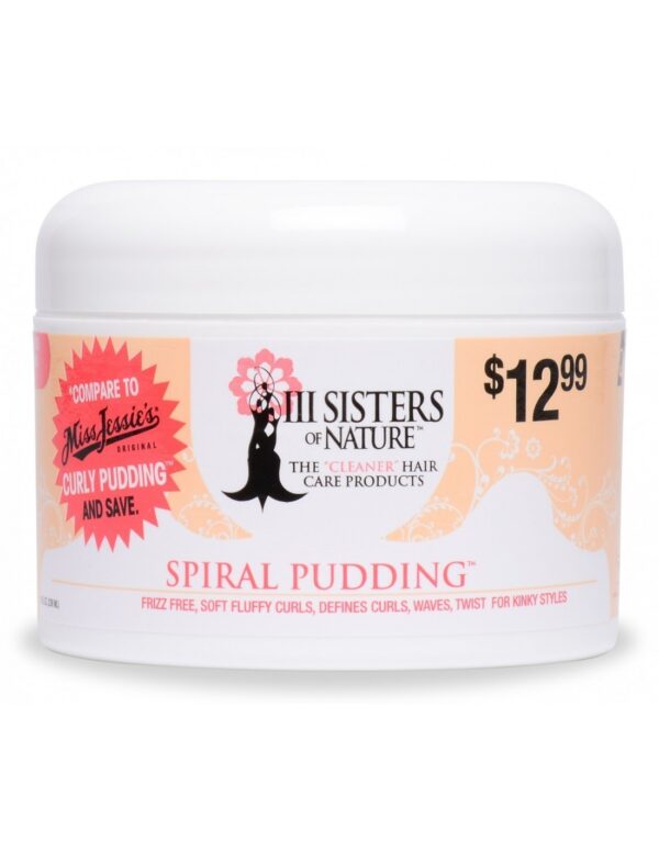 3 sisters of nature spiral pudding 8 oz