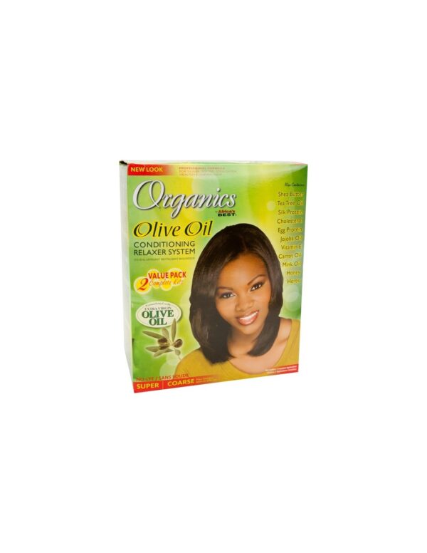 Africas Best Organics Relaxer Kit Twin Pack Super