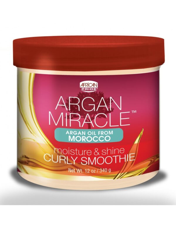african pride argan miracle curly smoothie 12oz