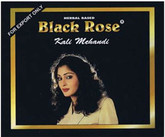Black Rose Herbal Black Henna 10 X 50 gr PACKET
