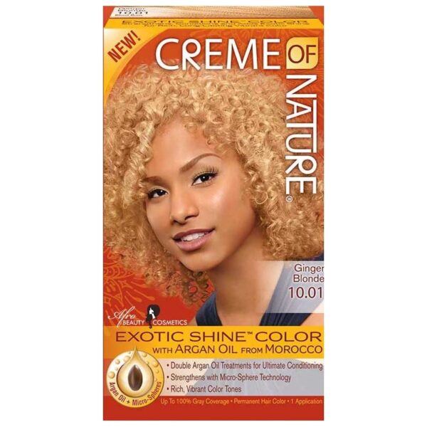 Creme Of Nature Hair Color 10.01 Ginger Blond