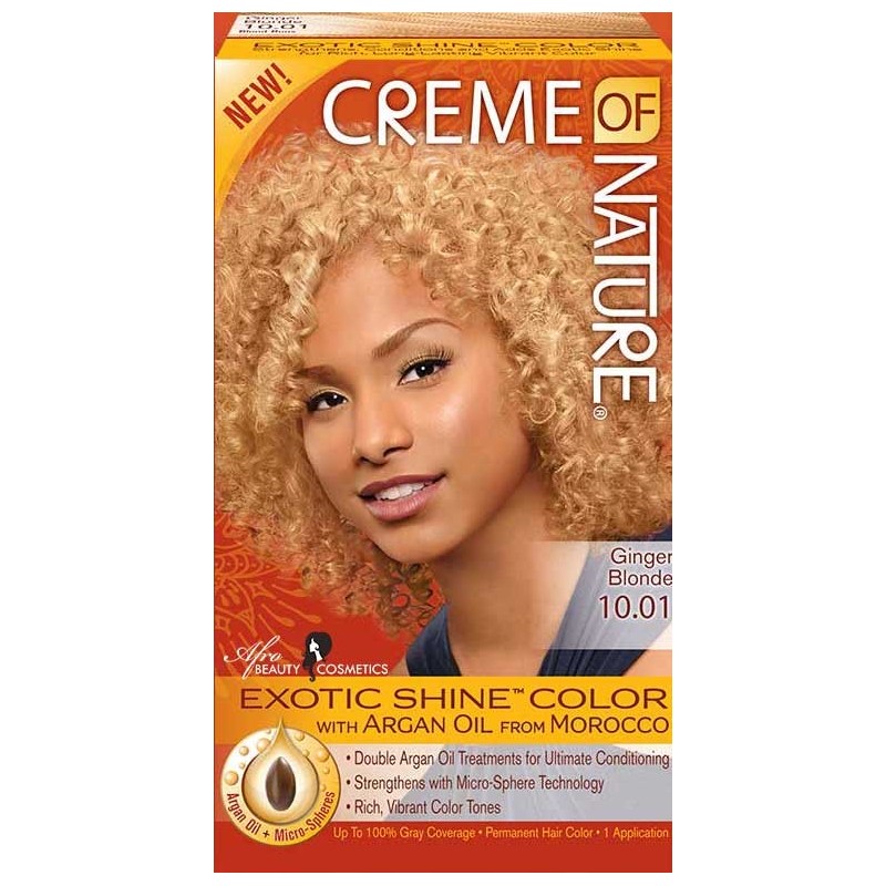 Creme Of Nature Hair Color 10.01 Ginger Blond - Sherrys