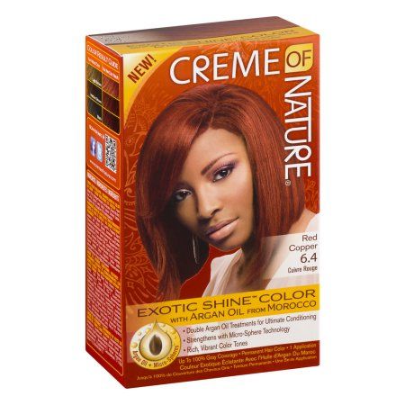 Creme of Nature Gel Hair Color 6.4 Red Copper
