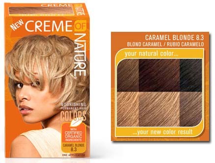 Creme of Nature Gel Hair Color No. 8.3 Caramel Blonde