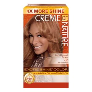 Creme of Nature Hair Color 9.2 Light Caramel Brown
