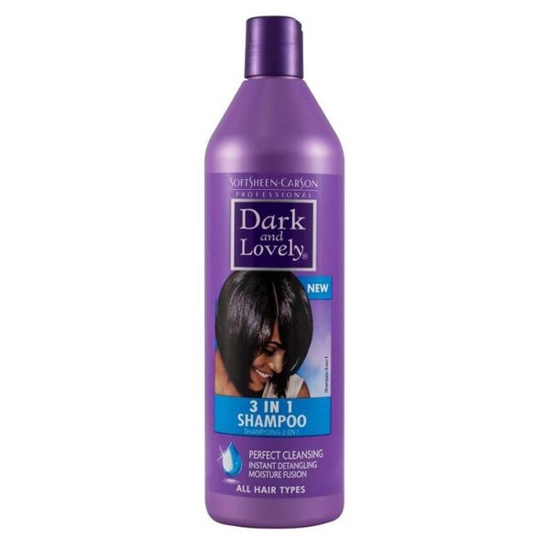Dark Lovely 3 in 1 Moist. Plus Condit. Shampoo 250 ml