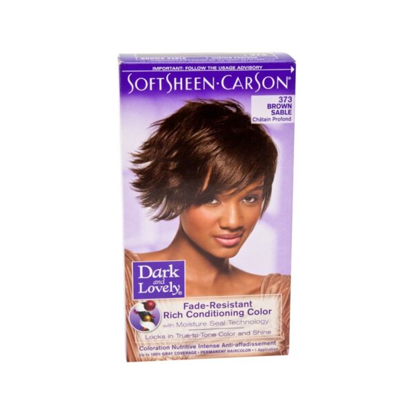 Dark Lovely Hair Color 373 Brown Sable