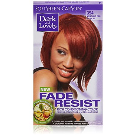 Dark Lovely Hair Color 394 Vivacious Red