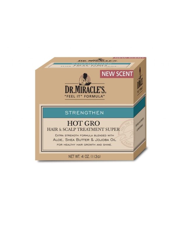 Dr. Miracles Hot Gro Hair Scalp Treatment Super 4 oz