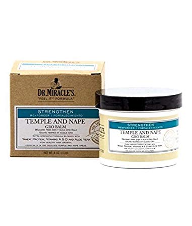 Dr. Miracles Temple and Nape Gro Balm Regular 4 oz