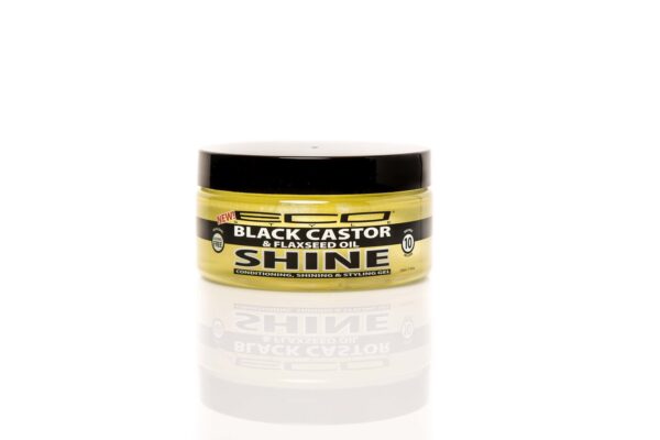 EcoStyler Shine Black Castor Oil 8 oz