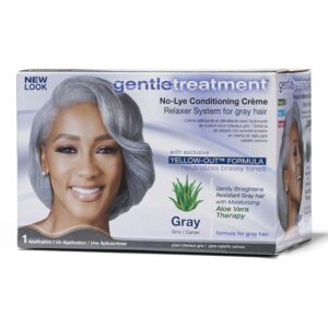 Gentle Treatment No Lye Conditioning Relaxer Gray