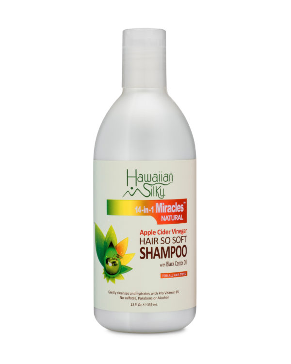 Hawaiian Silky 14 in 1 Hair So Soft ACV Shampoo 12 oz scaled