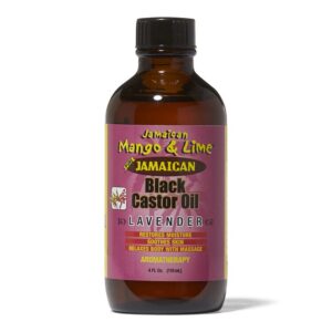 Jamaican Mango Lime Black Castor Oil Lavender 4oz