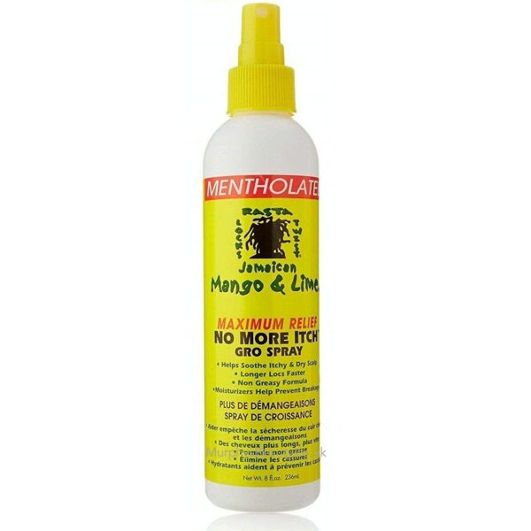Jamaican Mango Lime Maximum Relief No More Itch Gro Spray Max 8 oz