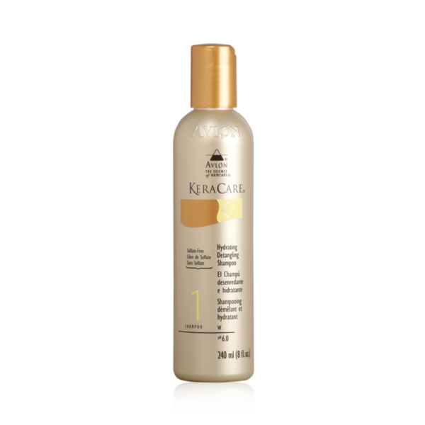 KeraCare Hydrating Detangle Shampoo Sulfate free 8oz