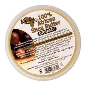Kuza African Shea Butter Creamy Yellow 15 oz