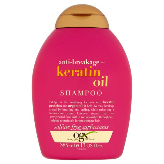Organix Anti Breakage Keratin Oil Shampoo 13oz