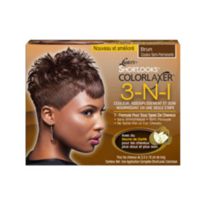 Pink ShortLooks Color Relaxer Kit Brown