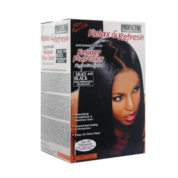 Profectiv Color Relaxers Kit Silky Black 19