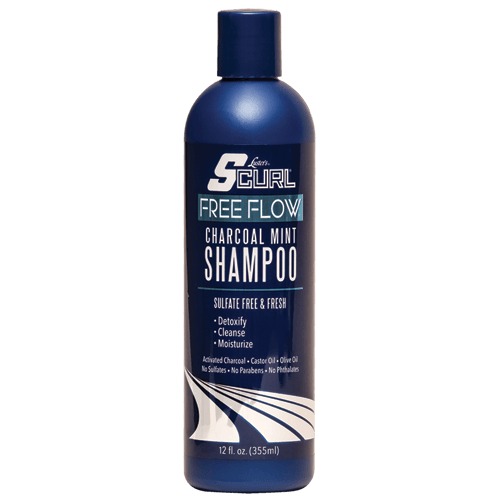 S Curl Charcoal Shampoo 12oz