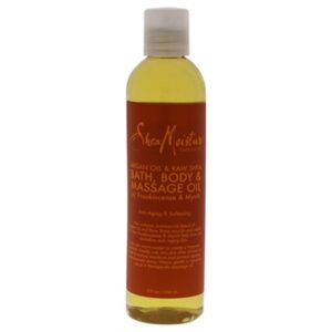 Shea Moisture Argan Oil Shea Butter Bath Skin Massage Oil 8oz