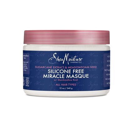 Shea Moisture Sugarcane Extract Silicone Free Miracle Masque 12oz