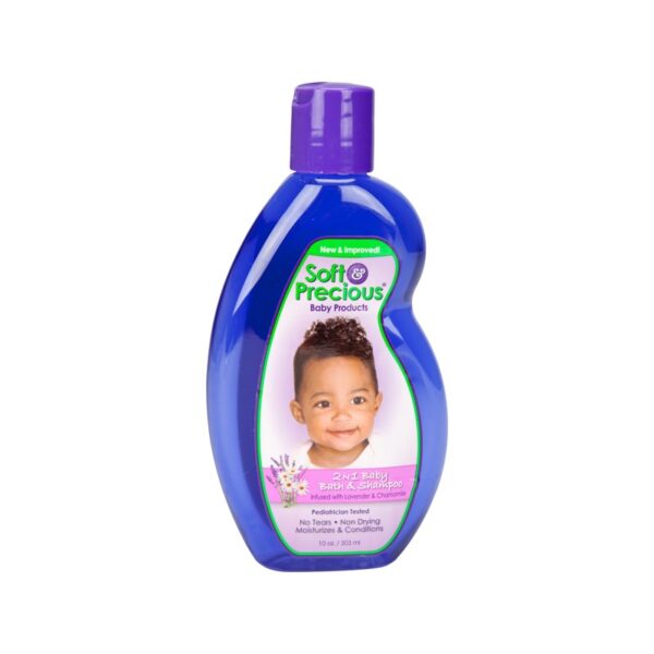 Soft Precious 2n1 Baby Bath Shampoo 10 oz