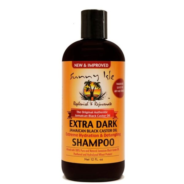 Sunny Isle Jamaican Extra Dark Castor Oil Shampoo 12oz