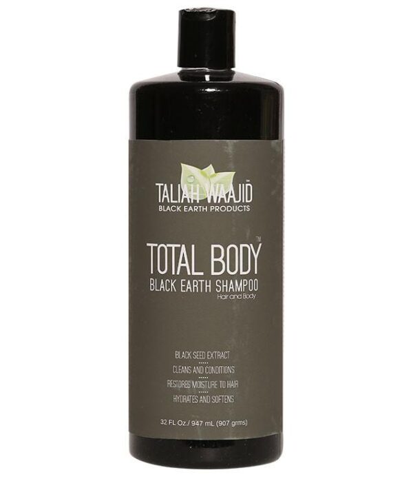 Taliah Waajid Black Earth Total Body Shampoo 32oz