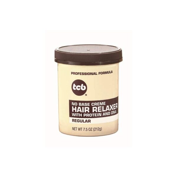 TCB No Base Creme Hair Relaxer Regular 15 oz