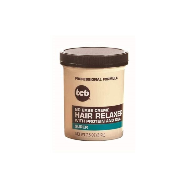 TCB No Base Creme Hair Relaxer Super 7.5 oz