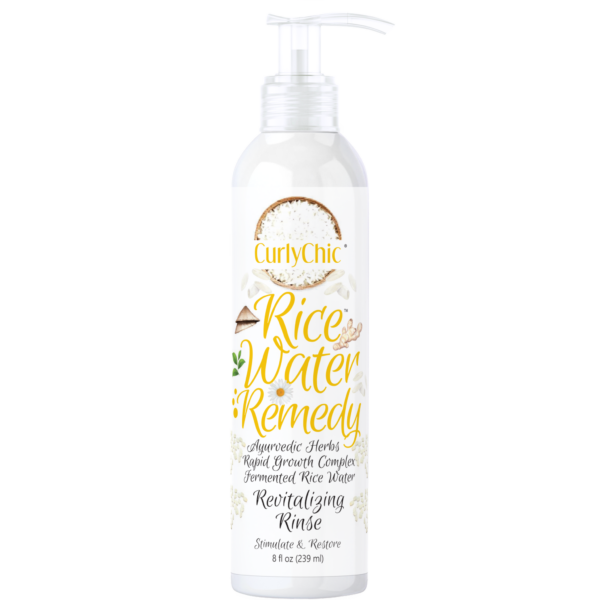 Curly Chic Rice Water Revitalizing Hair Rinse 8oz