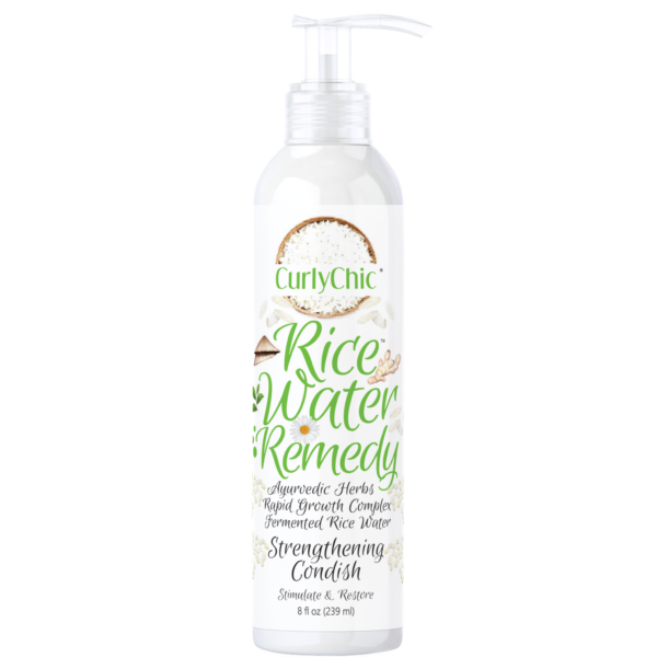 Curly Chic Rice Water Strengthening Deep Condish 8oz