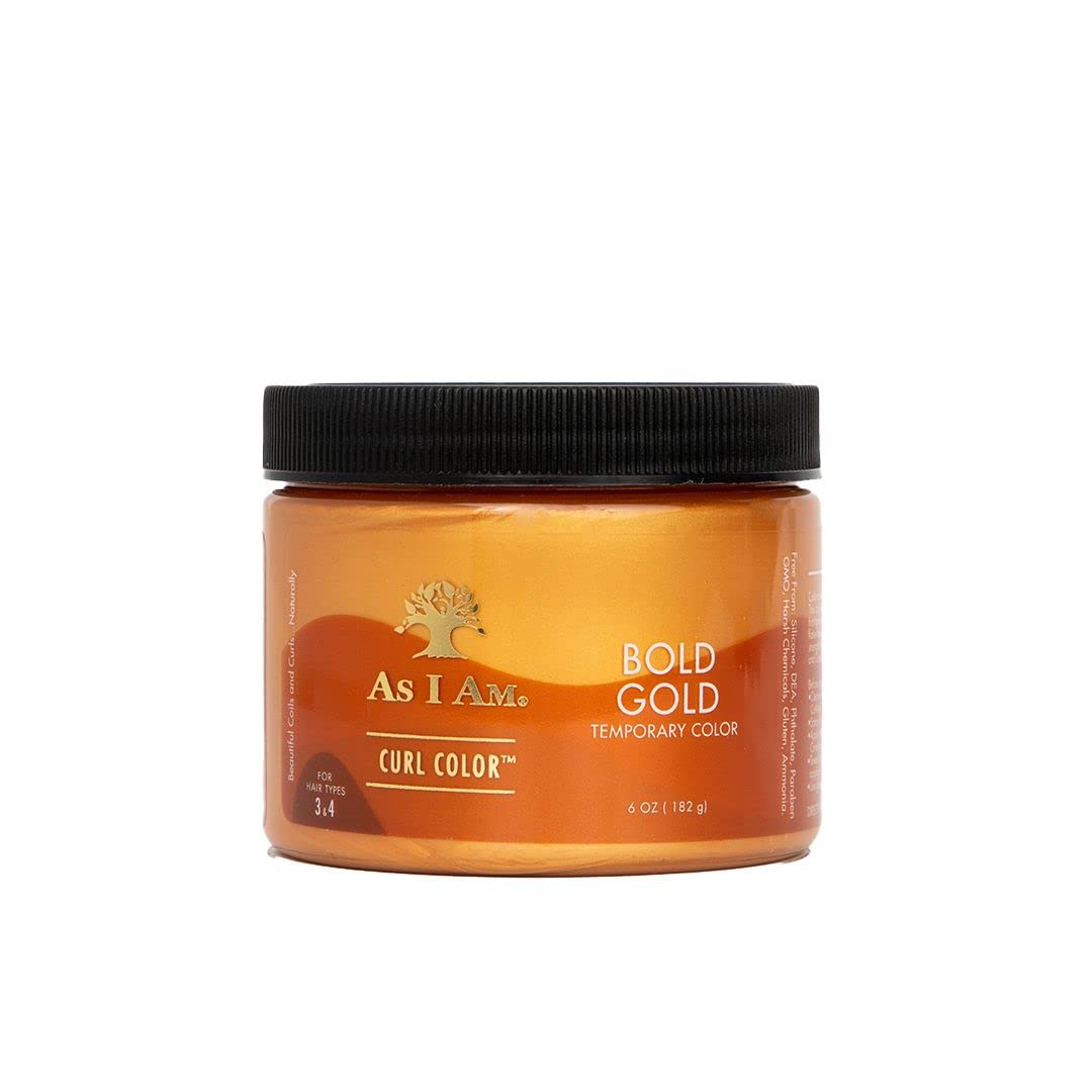 As I Am Curl Color Bold Gold 6oz