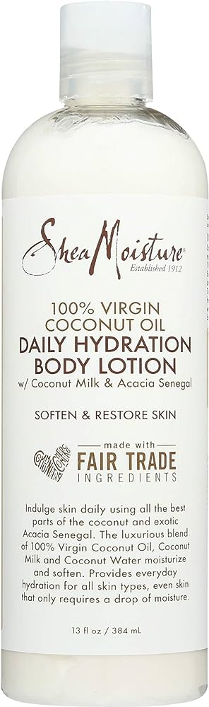 Shea Moisture 100% Virgin Coconut Oil Daily Hydrating Lotion 13oz
