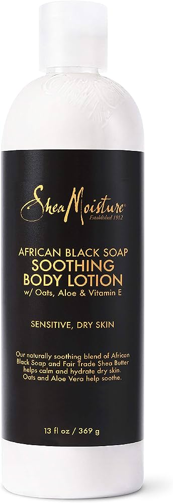 Shea Moisture African Black Soap Body Lotion 13oz