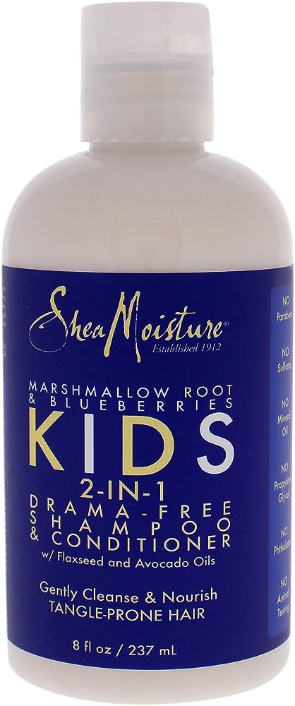 Shea Moisture Marshmallow & Blueberries 2in1 Shampoo 8oz