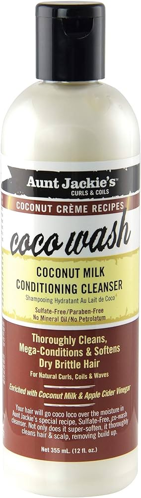 Aunt Jackie's Coco Wash 8oz