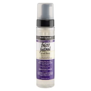 Aunt Jackie's Grapeseed Frizz Patrol Setting Mousse 8.5oz
