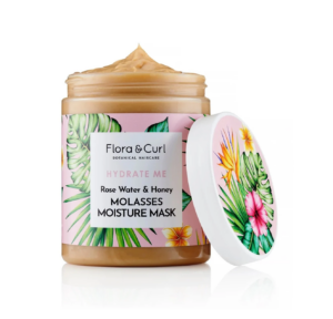 Flora & Curl Rose Water & Honey Molasses Moisture Mask
