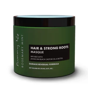Sunny Isle Rosemary Mint Hair and Strong Roots Masque 16oz front