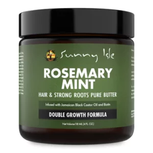 Sunny Isle Rosemary Mint Hair and Strong Roots Pure Butter 4oz