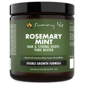 Sunny Isle Rosemary Mint Hair and Strong Roots Pure Butter 8oz
