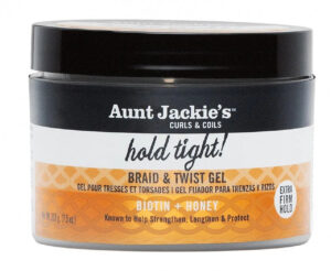 Aunt Jackie’s Curls & Coils Braid + Twist Collection Hold Tight! Braid & Twist Gel