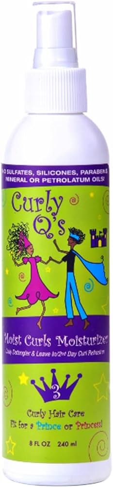 Curls Curly Q's Moist Curls Moisturizer and Detangler 8oz